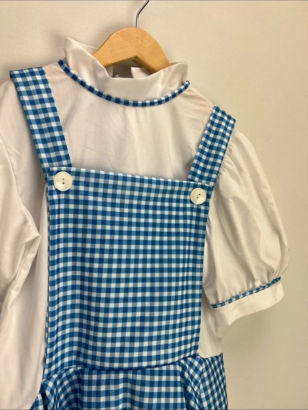 Rubies Dorothy Wizard of Oz Costume Dress Girls Large Blue Gingham Classic